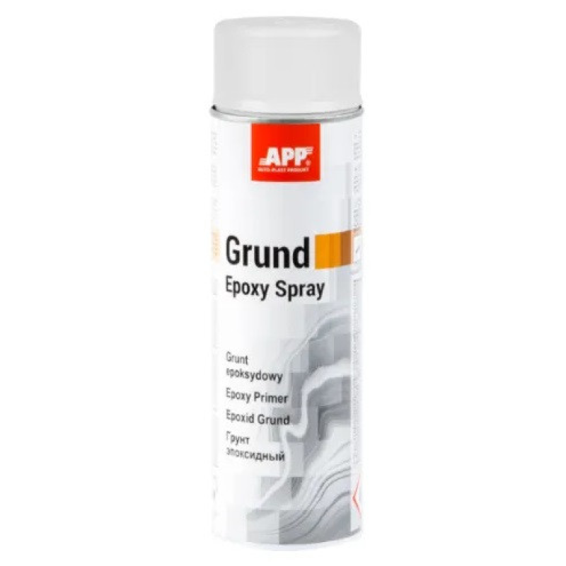 1К світло-сірий антикорозійний епоксидний грунт APP Grund Epoxy Spray 021205 - аерозоль 500мл 1К світло-сірий антикорозійний епоксидний грунт APP Grund Epoxy Spray 021205 - аерозоль 500мл