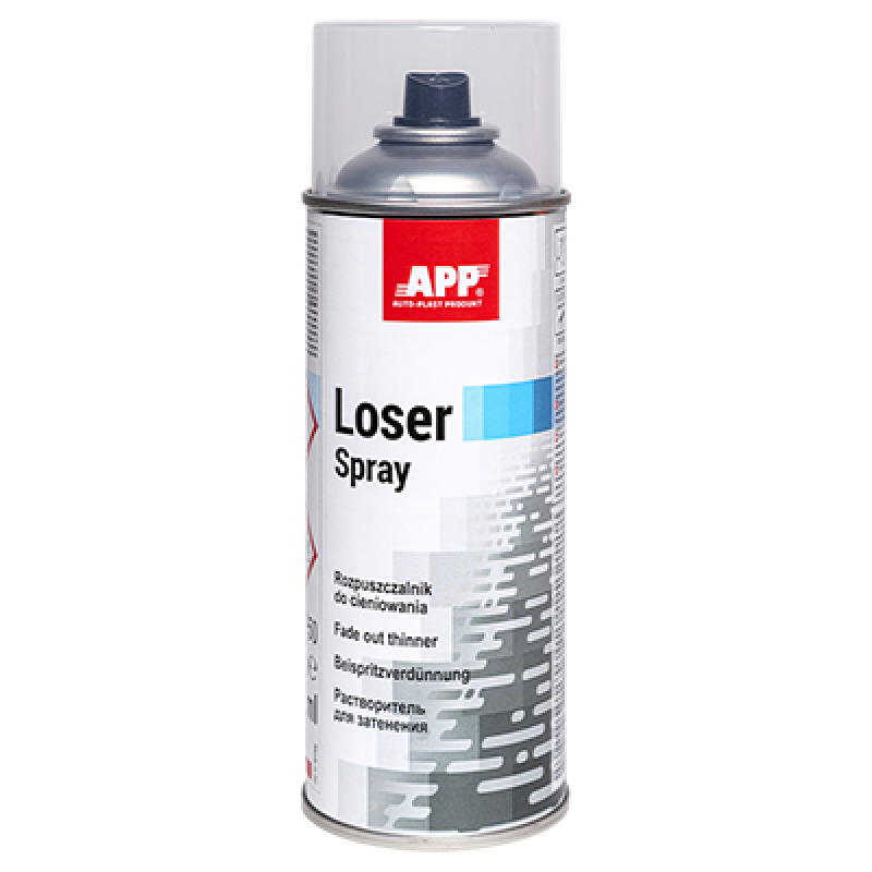 Розчинник для переходів APP Loser Spray 030356 - аерозоль 400мл Розчинник для переходів APP Loser Spray 030356 - аерозоль 400мл