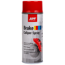 Червона фарба для гальмівних супортів APP Brake Caliper Spray 210150 - аерозоль 400мл.