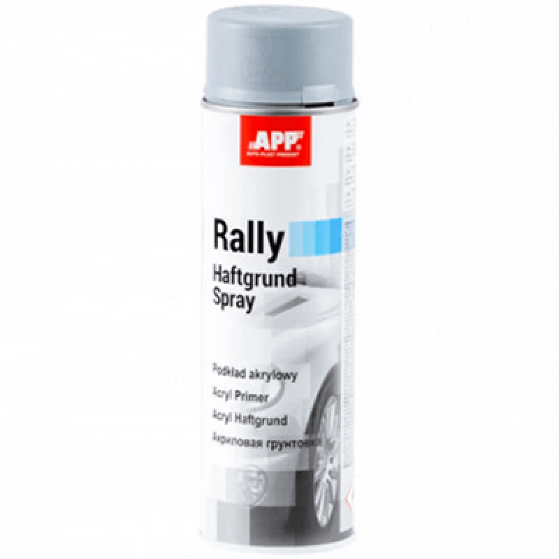 Акриловый серый грунт APP Rally Color Spray 210116 - аэрозоль 600мл. Акриловый серый грунт APP Rally Color Spray 210116 - аэрозоль 600мл.