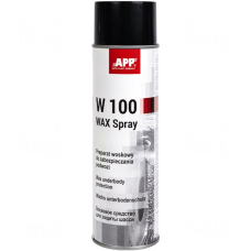 Засіб для захисту шасі автомобіля APP W100 WAX Spray 050501 (антрацит) - 500мл