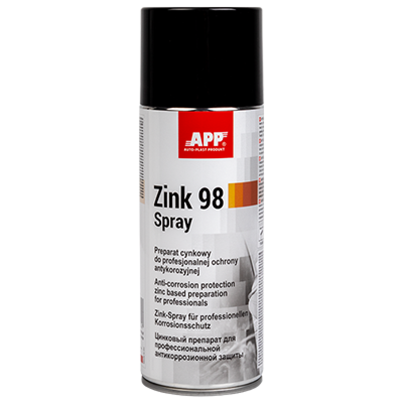 Темно-сірий цинковий грунт APP Zink 98 Spray 210441 - аерозоль 400мл