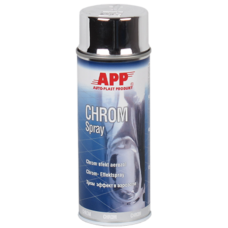 1К фарба зі спецефектом хром APP Chrom Spray 210501 - аерозоль 400мл 1К фарба зі спецефектом хром APP Chrom Spray 210501 - аерозоль 400мл