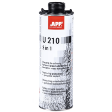 Чорний герметик-антигравій (2 в 1) APP U210 050110 - 1л
