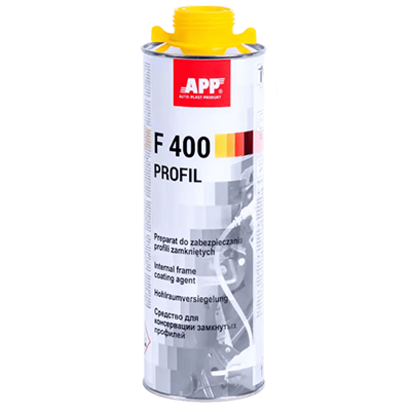 Засіб для захисту прихованих порожнин APP F400 Profil 050301 (бурштиновий) - 1л Засіб для захисту прихованих порожнин APP F400 Profil 050301 (бурштиновий) - 1л