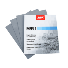 Водостійкі абразивні сині листи APP M991 40MW1000, 230мм x 280мм - P1000