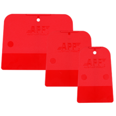 Полімерні червоні шпатели  APP STS 250305 - 5 x 6 x 9см/7 x 8 x 9см/12 x 11 x 9см