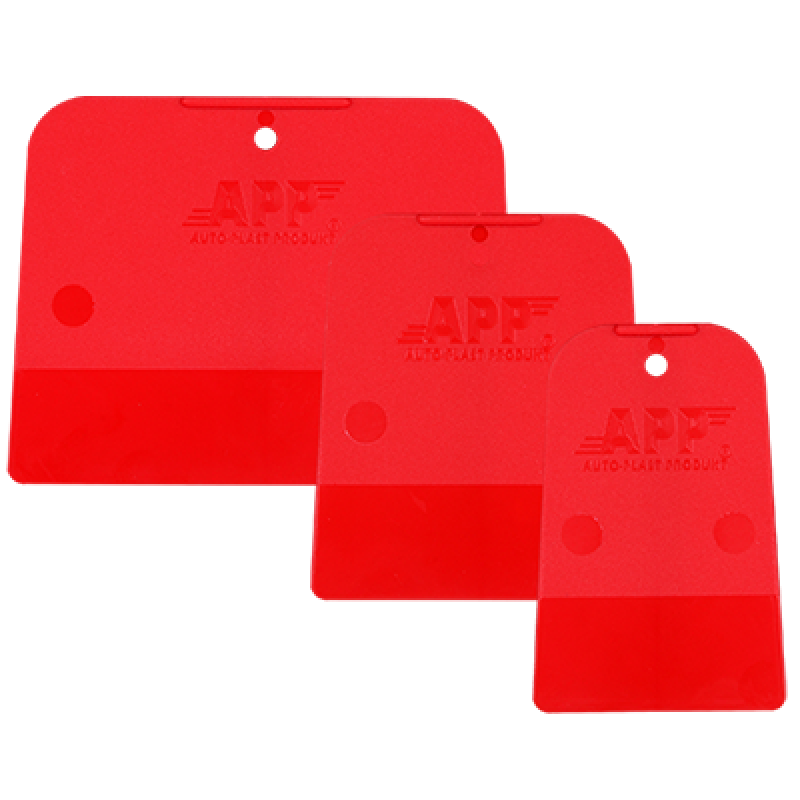 Полімерні червоні шпатели APP STS 250305 - 5 x 6 x 9см/7 x 8 x 9см/12 x 11 x 9см Полімерні червоні шпатели APP STS 250305 - 5 x 6 x 9см/7 x 8 x 9см/12 x 11 x 9см