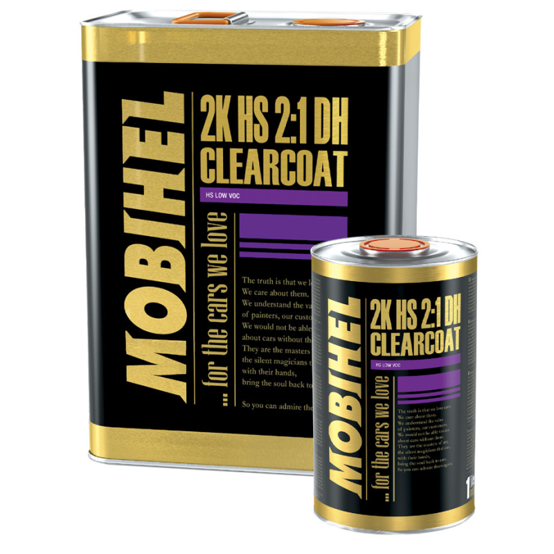Акриловий лак Mobihel 2K 2:1 DH HS low VOC (5л) + затверджувач 4100 (2.5л) - 7.5л комплект Акриловий лак Mobihel 2K 2:1 DH HS low VOC (5л) + затверджувач 4100 (2.5л) - 7.5л комплект