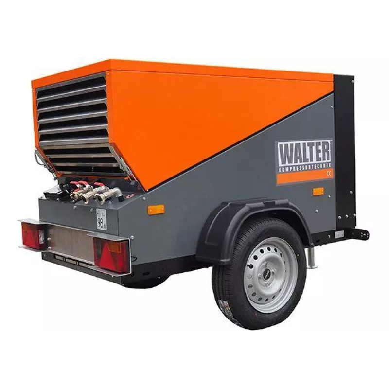 Компресор гвинтовий мобільний WALTER WMC 5,0 Компресор гвинтовий мобільний WALTER WMC 5,0