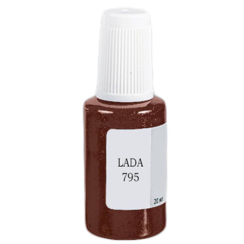 LADA 795 PYRAN BROWN MET. реставраційний флакон з пензликом ADI UPP - 20мл