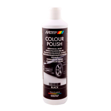 Цветообогащенный поліроль чорний “Color Polish“ Black Line Motip 500мл