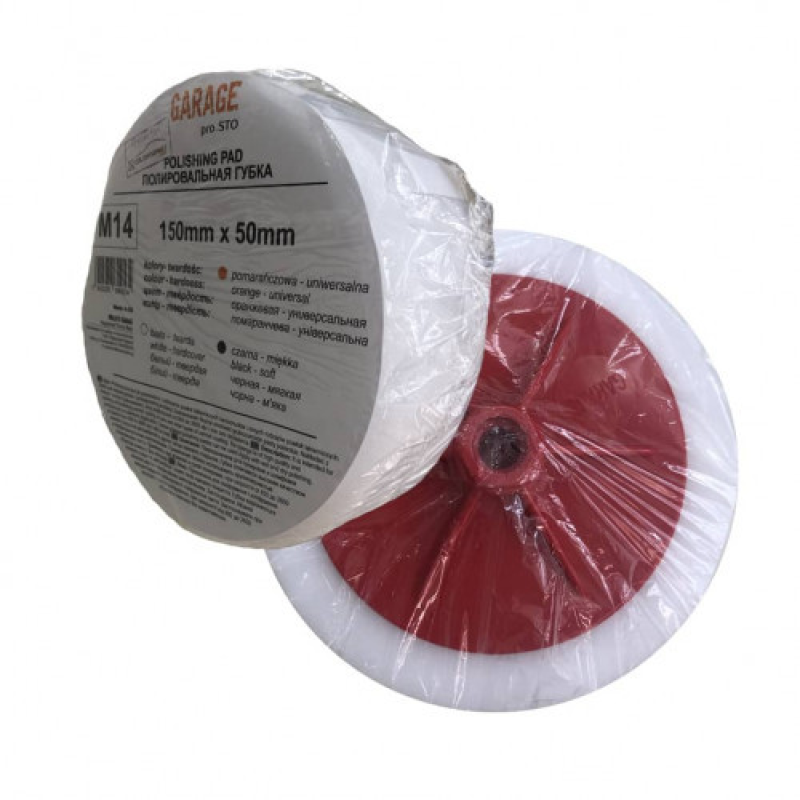 Губка (коло) полірувальна біла GARAGE Polishing pad Губка (коло) полірувальна біла GARAGE Polishing pad