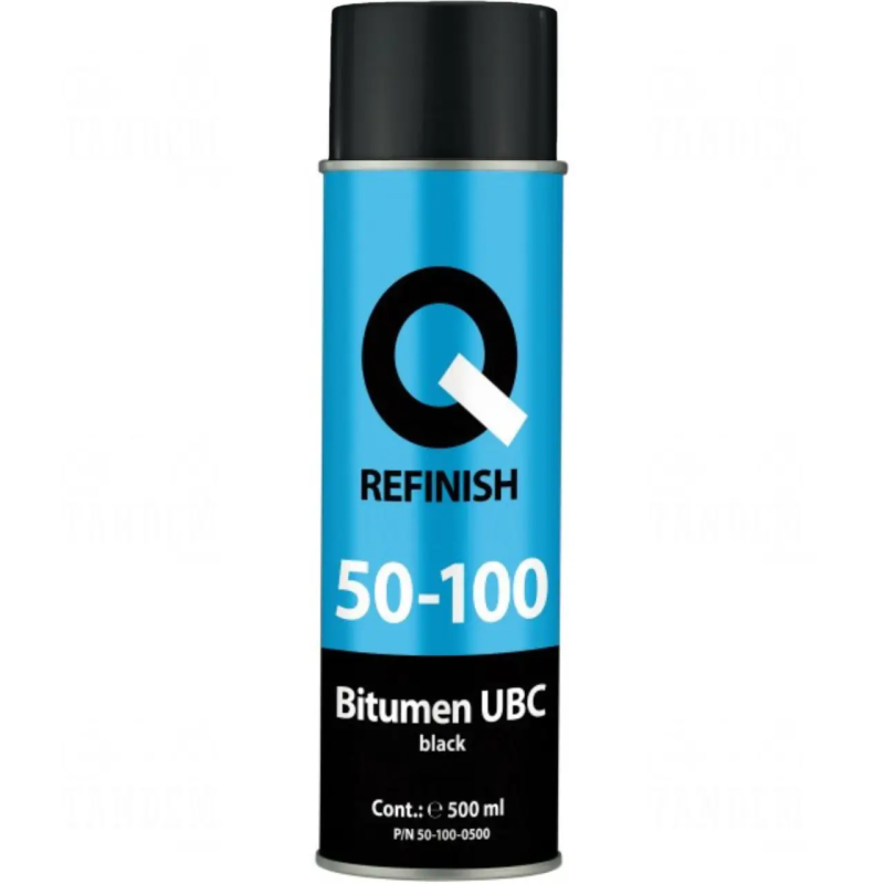 Бітумне покриття для захисту днища Q-REFINISH 50-100 - 500мл (аерозоль) Бітумне покриття для захисту днища Q-REFINISH 50-100 - 500мл (аерозоль)