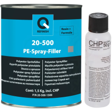 Двокомпонентна рідка шпаклівка (для розпилювання) Q-Refinish Polyester Sprayfiller - 1.5кг