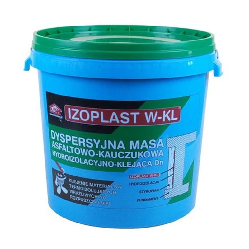 Бітумно-каучукова мастика на водній основі ADW Izoplast W-KL - 22 кг