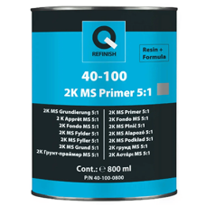 2K антикорозійний грунт-наповнювач Q-REFINISH MS FILER 5:1 (СІРИЙ) - 0.8 л