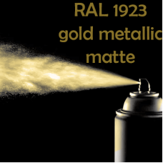 Аерозольна RAL 1923 VA gold metallic 1К антикорозійна глянцева грунт-емаль (вініл-акрилова) HELIOS VA - 400мл