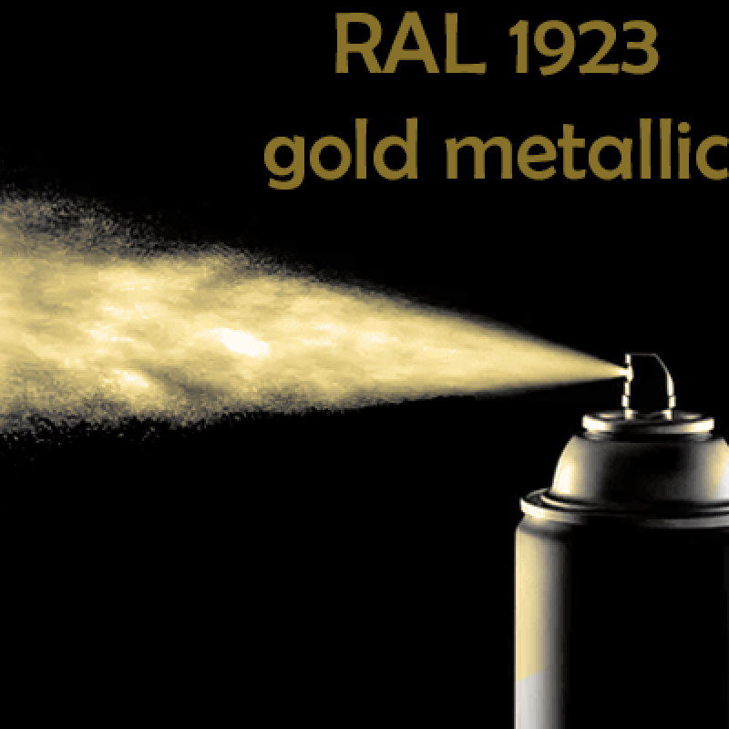 Аерозольна глянцева RAL 1923 gold metallic 1К швидкосохнуча антикорозійна емаль Helios ES - 400мл Аерозольна глянцева RAL 1923 gold metallic 1К швидкосохнуча антикорозійна емаль Helios ES - 400мл