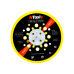 Тердая платформа для шліфмашинки (робочий диск) NTools SPM 150 15/17HU M, ⌀150 мм, 14+1,16+1 (мультіотвір) Тердая платформа для шліфмашинки (робочий диск) NTools SPM 150 15/17HU M, ⌀150 мм, 14+1,16+1 (мультіотвір)
